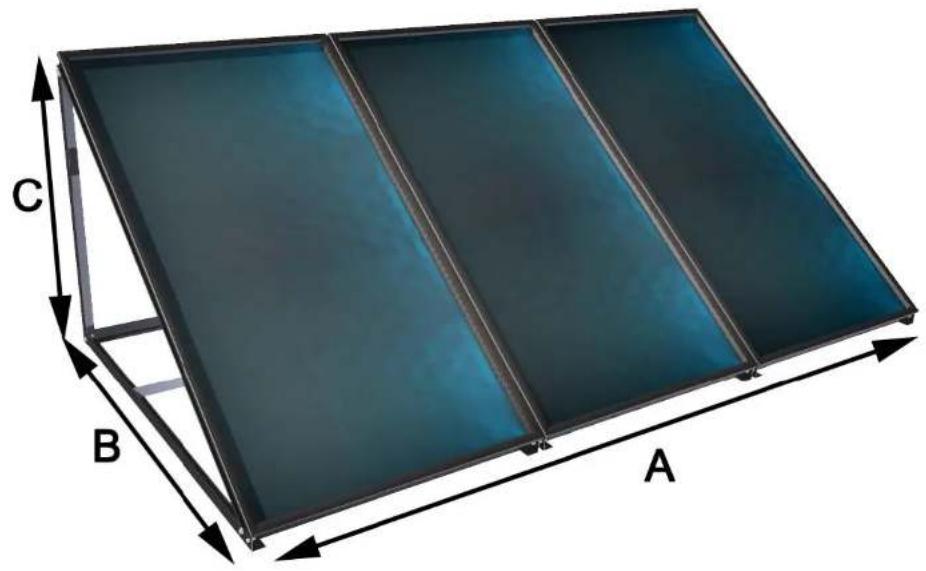 Atag SolarCollector - Plat dak montage - 3