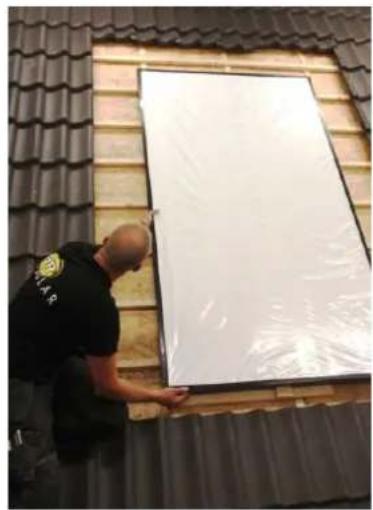 Atag SolarCollector - Dimensions montage dans le toit - 3
