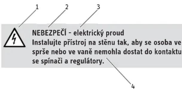 STIEBEL ELTRON CNS 100 F - Struktura bezpečnostnichPokynu - 1