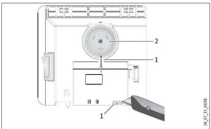 STIEBEL ELTRON CNS 125 F - Popis ovladacho panelu - 2