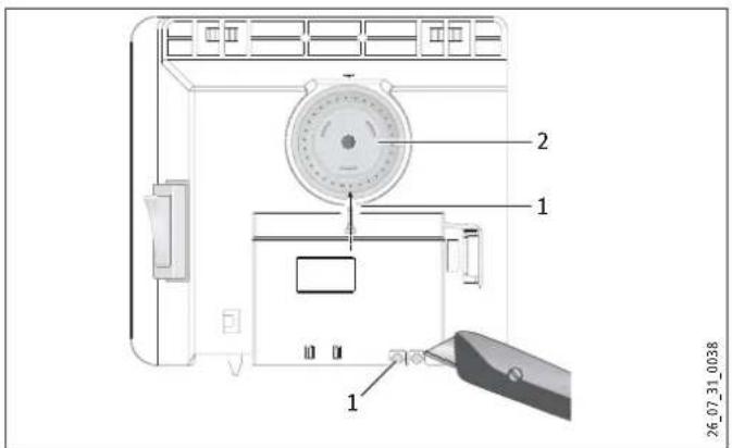 STIEBEL ELTRON CNS 125 F - Límite del regulator de temperatura - 1