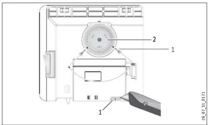 STIEBEL ELTRON CNS 125 F - Ograniczenia zakresu regulatora temperature - 2