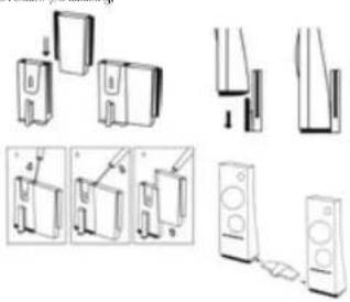 INVENTUM TH2 - Het bevestigen van de unit aan de wand en/of plaatsen op b.v. een tafel of een bureau. - 1