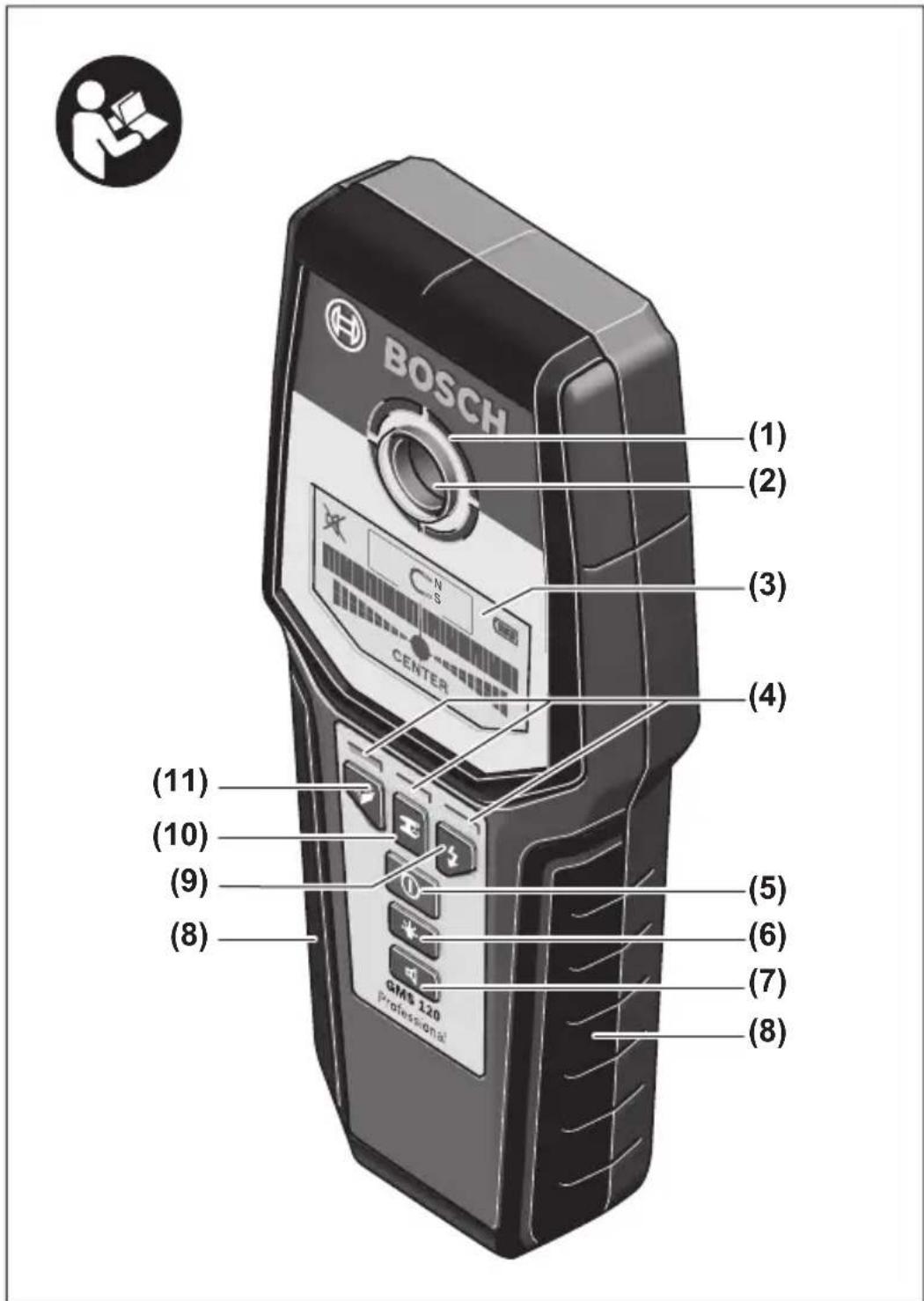 BOSCH GMS 120 Professional - 1