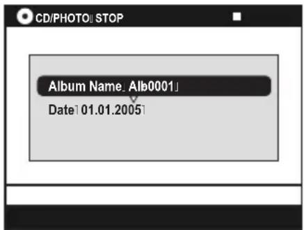 SONY RDRHX919 - Pour modifier le nom de l'album et la date - 1