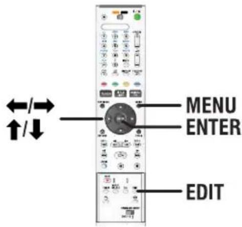 SONY RDRHX919 - Een opneembare DVD bewerken - 1
