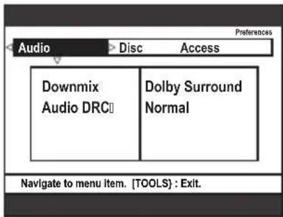 SONY RDRHX919 - Voorkeuren - 4