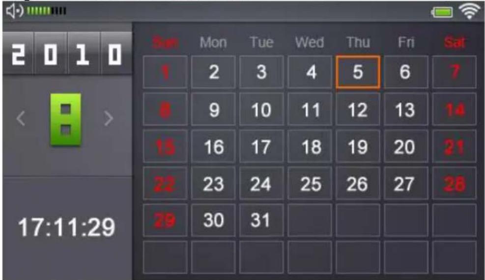 ALBRECHT DR 870 HD TV - Réglage de l'heure, date, calendrier et alarme - 2
