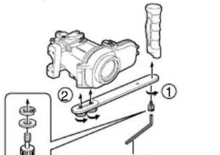 JVC WRMG270 - Fixez les attaches. - 1