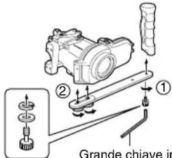 JVC WRMG100 - ⑧ Chiudere ermeticamente la custodia subacquea. - 2