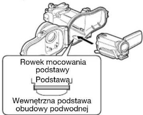 JVC WRMG100 - Włóż kamerę do obudowy. - 1
