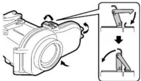 JVC WRMG100 - Fermez le boîtier sous-marin vide (sans le caméscope à l'intérieur). - 1