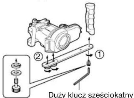JVC WRMG100 - ⑧ Służą do zamknięcia obudowy. - 2