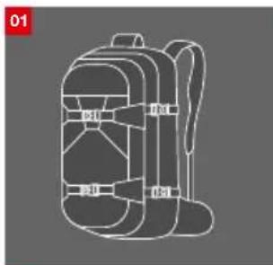 Mammut Removable Airbag System 3.0 - Leveransomfang - 2