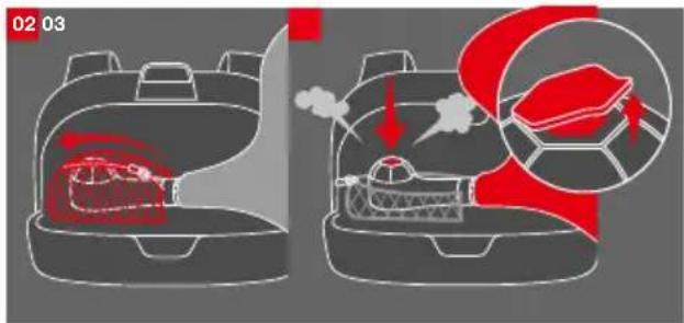 Mammut Removable Airbag System 3.0 - Bruke airbagen pa nytt (brette den) - 1