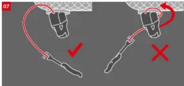 Mammut Removable Airbag System 3.0 - Installing the airbag system - 1