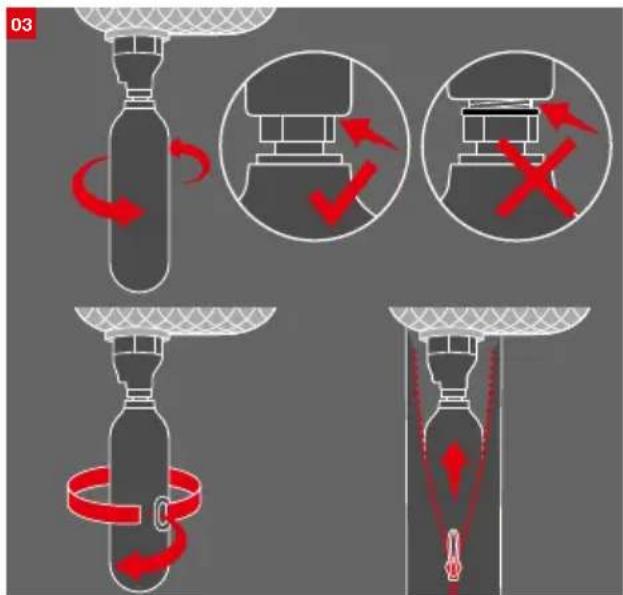 Mammut Removable Airbag System 3.0 - Mise en service, mise en place correcte et déclenchement de l'airbag - 2