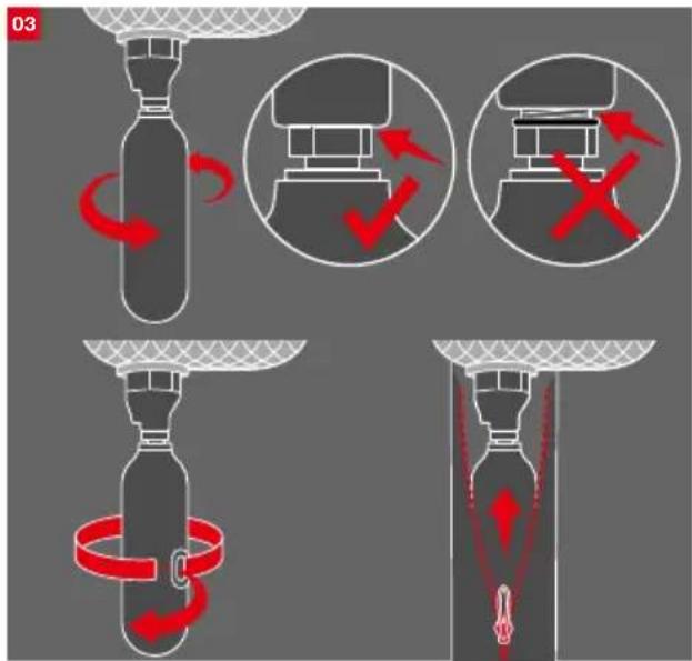 Mammut Removable Airbag System 3.0 - Preparing, putting on and deploying the airbag - 2