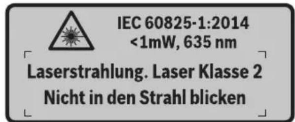 BOSCH GIS 1000 C Professional - Sikkerhedsinstrukser - 2