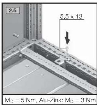 Rittal TS 8004.500 - Instructions relatives au montage - 25