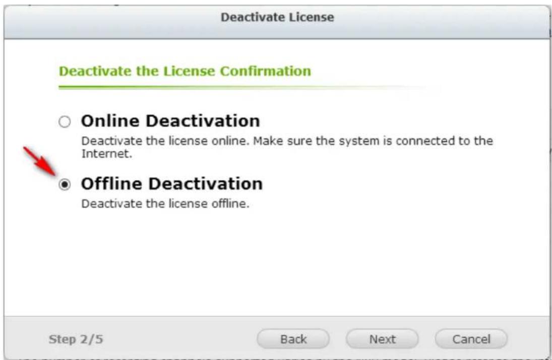 QNAP VS2104L - Désactivation hors ligne - 2