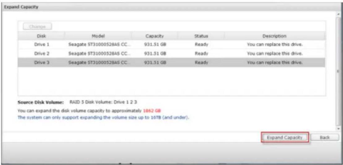 QNAP VS2104L - Procedure à suivre - 7