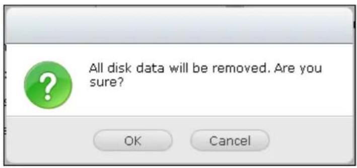 QNAP VS2104L - Formater - 2
