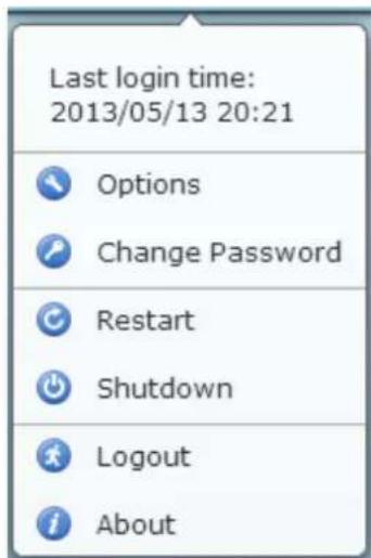 QNAP VS2104L - Paramètres personnels - 1
