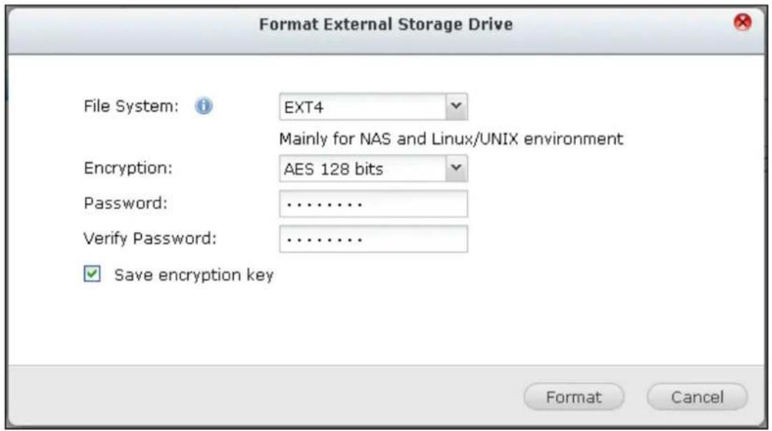 QNAP VS2104L - Formater - 1
