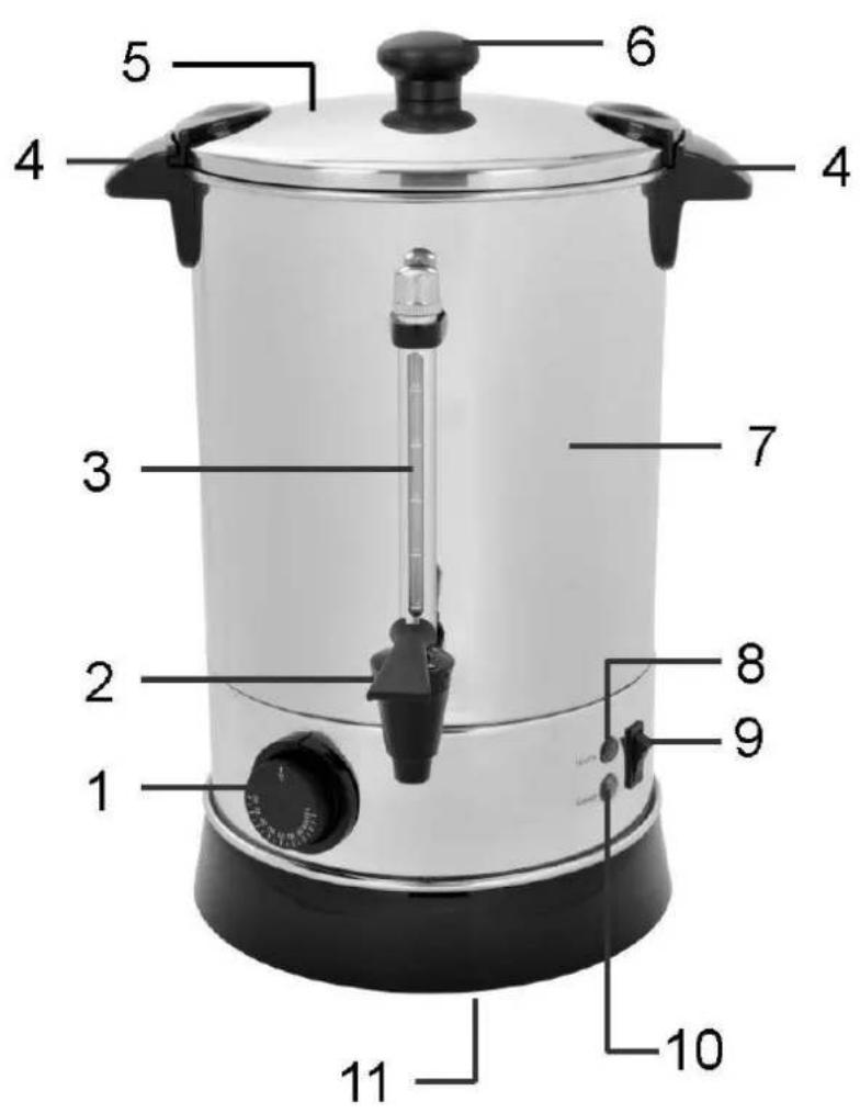 Efbe-Schott GW 900 - Warme-wijn-automaat - 1