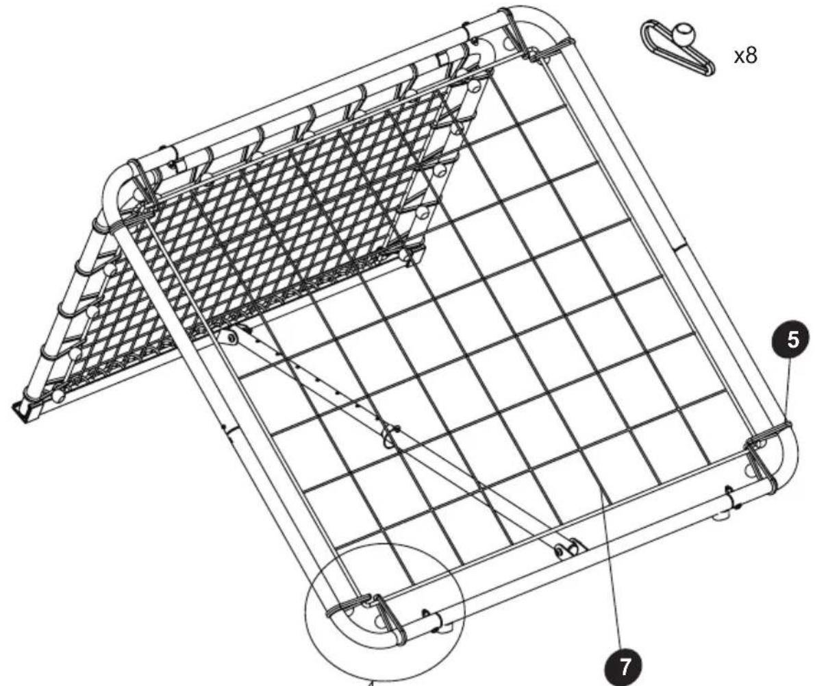 EXIT Kickback OmniTrainer - Assembly steps / Montageschritte / Montage / Assemblée / Montering - 19