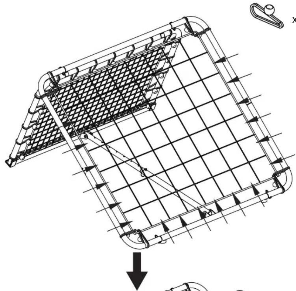 EXIT Kickback OmniTrainer - Assembly steps / Montageschritte / Montage / Assemblée / Montering - 21