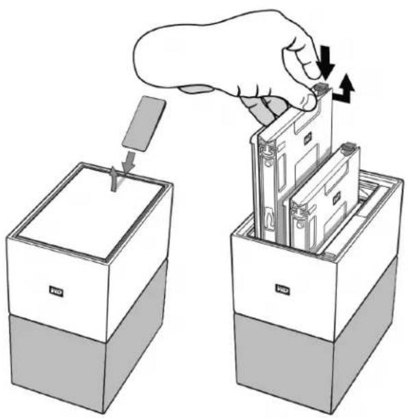 WESTERN DIGITAL My Cloud Home Duo - Retrait - 1