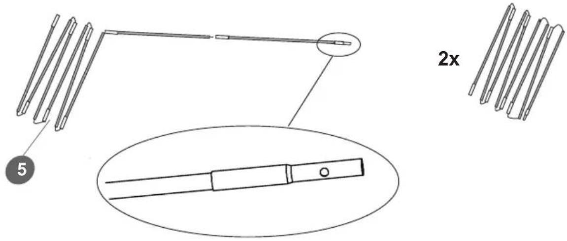 EXIT Panna Surround Net - Step 3 / Schritt 3 / Stap 3 / Étape 3 / Trin 3 - 4