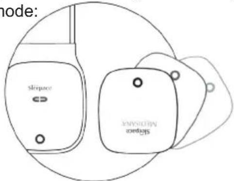 MEDISANA SLEEPACE - Activating and positioning the sleep monitor - 1