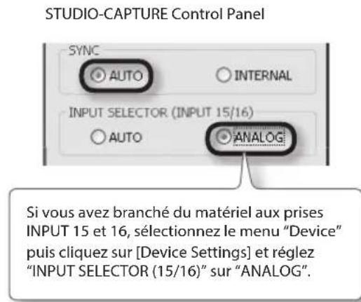 ROLAND StudioCapture UA1610 - Synchronisation avec un autre appareil numérique - 4
