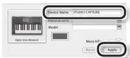 ROLAND StudioCapture UA1610 - Réglages MIDI sous mac OS x - 1