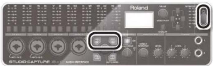 ROLAND StudioCapture UA1610 - Rétablir les réglages d'usine (factory reset) - 1