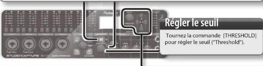 ROLAND StudioCapture UA1610 - Activer/couper le compresseur - 1