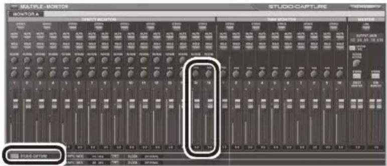 ROLAND StudioCapture UA1610 - Opérations avancées - 1