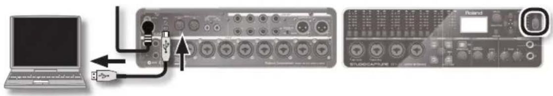 ROLAND StudioCapture UA1610 - Installation du pilote du USB - 1