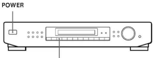 SONY STSE700 - Sélection de l'affichage en allemand - 1
