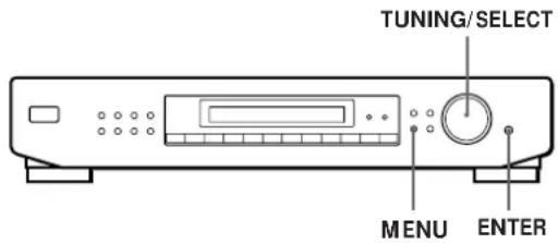 SONY STSE700 - Organizing the Preset Stations - 1