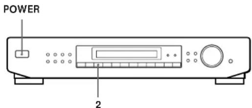 SONY STSE700 - Selecting the German Display - 1