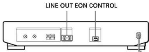 SONY STSE700 - Raccordement d'un amplificateur - 1