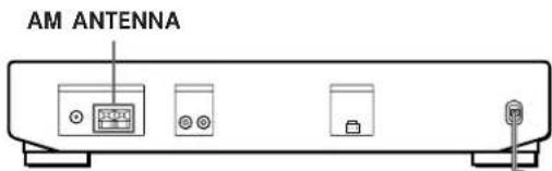 SONY STSE700 - Raccordement de I'antenne AM - 2