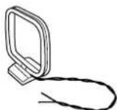 SONY STSE700 - Raccordement de I'antenne AM - 3