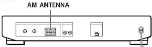 SONY STSE700 - Ligaoes da antenna AM - 1