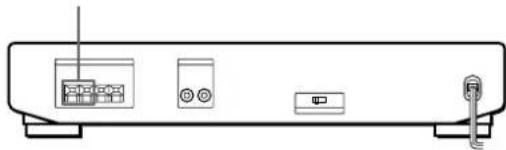 SONY STSE200 - Raccordement de I'antenne FM - 1