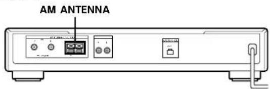 SONY STSB920 - Raccordement de I'antenne AM - 1